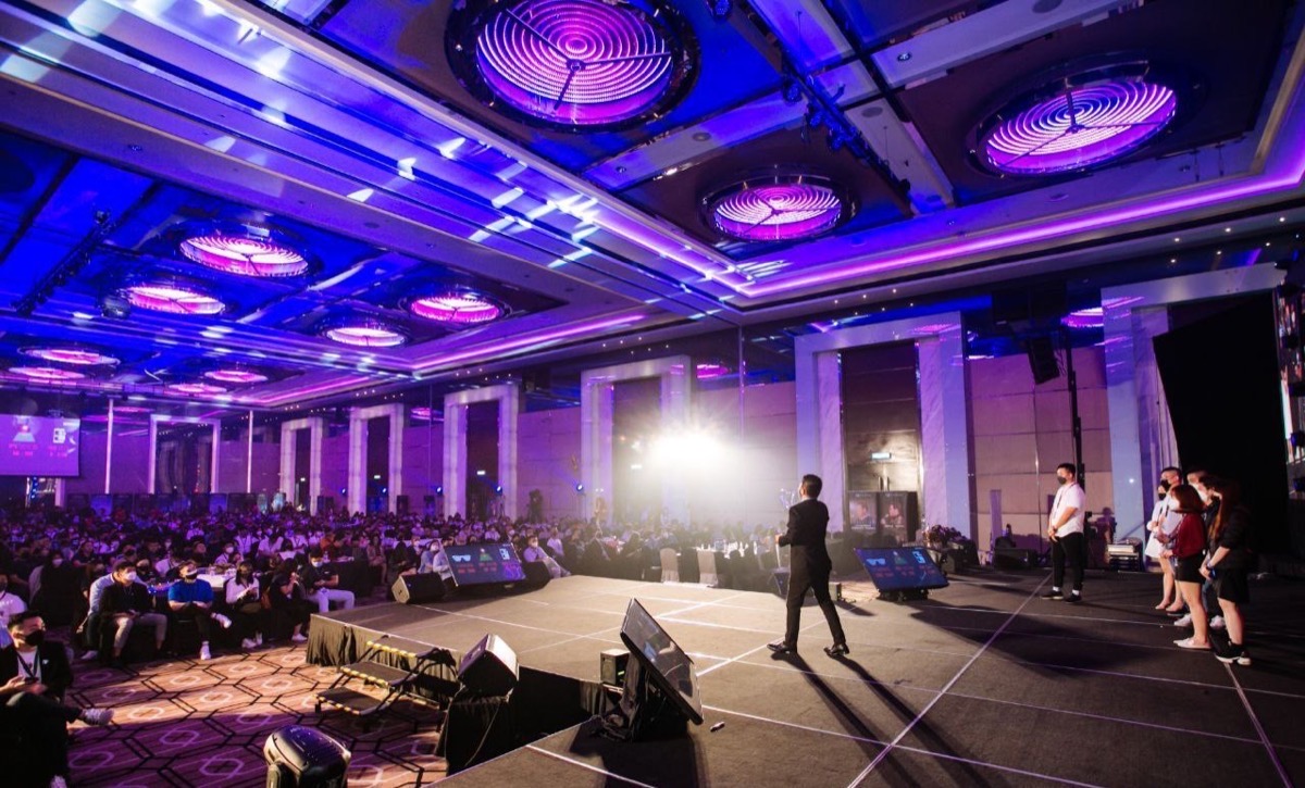 Mikael Chew on a major industry stage